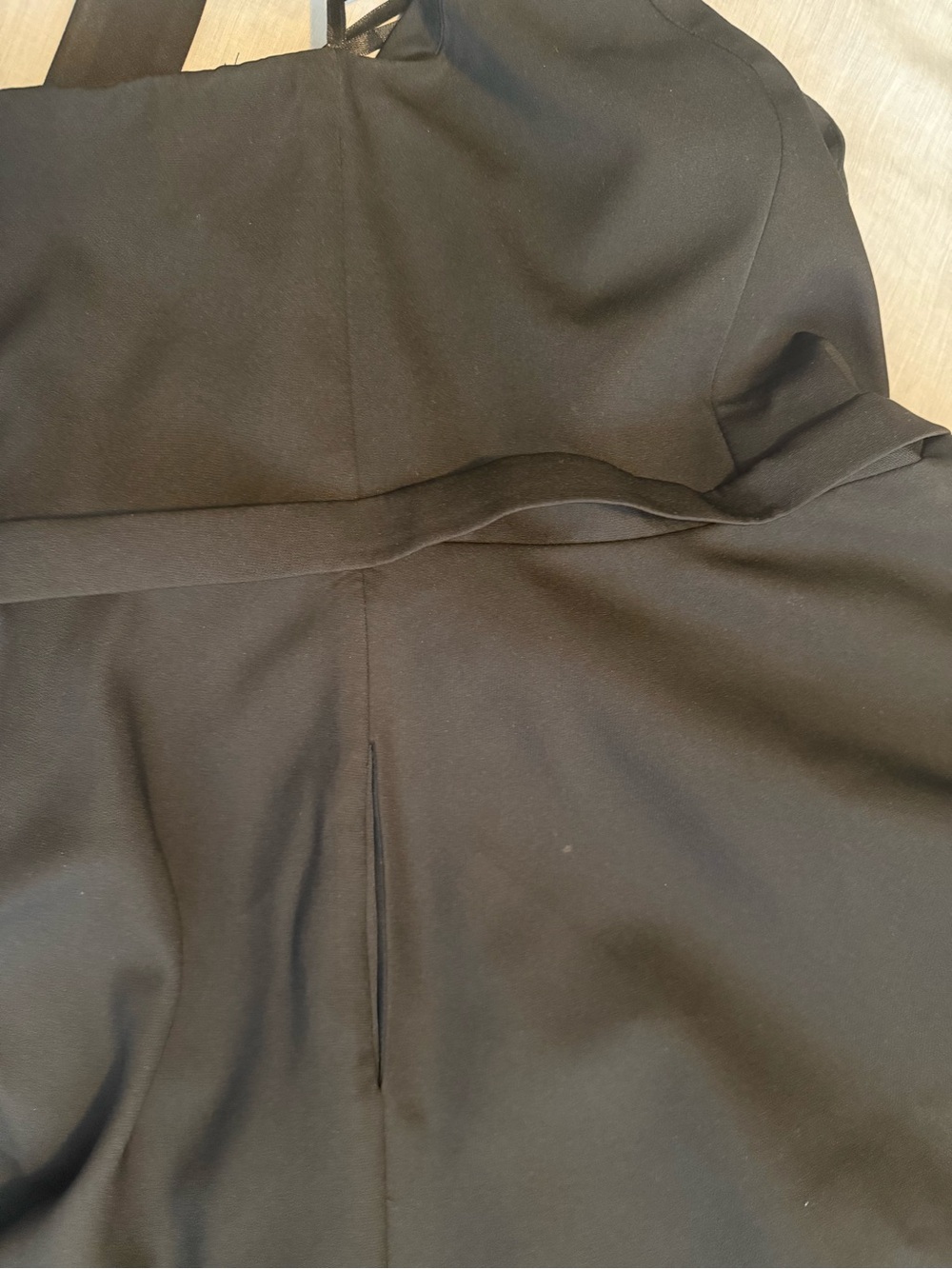 🖤 Classic Black A-Line Formal Dress (Altered to Size 12) 🖤 - Picture 13 of 15